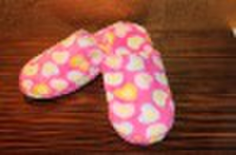 Ladies fashion coral fleece  indoor slipper