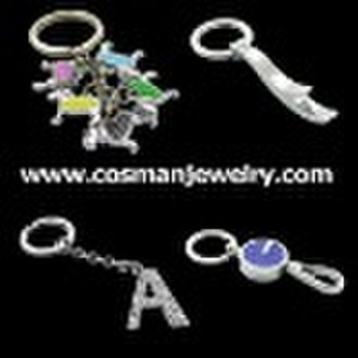 Fashion alloy keychain