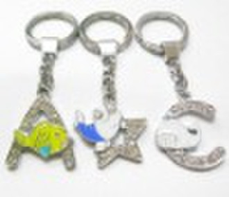 Fashion alloy keychains