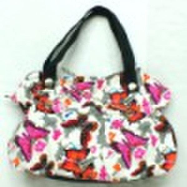 fashion canvas shoulder bag