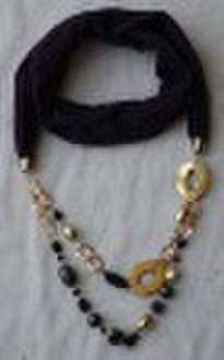 2011 Fashion fabric necklace