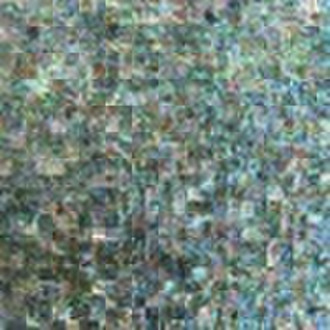 Abalone shell mosaic