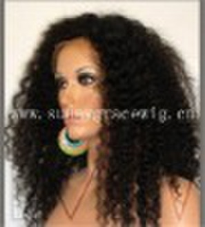 16 inch highlight human hair  full lace wig