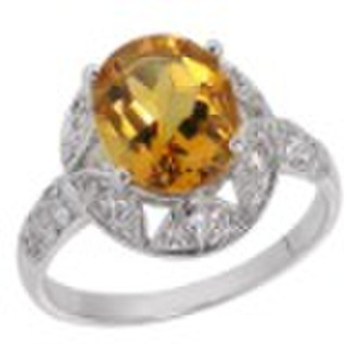 925 Silver/Gold,White Gold(9K,10K,14K,18K)Natrual