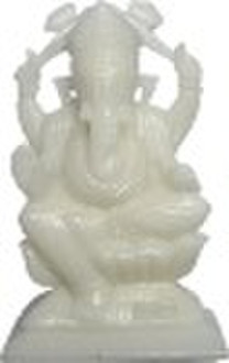 india god,jade ganesha,hand carved ganesha,good lu