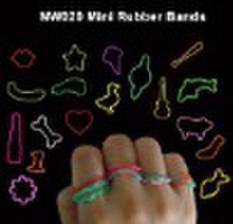 Mini shape rubber band(rings)