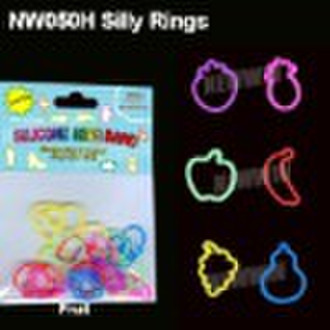 Silly rings(mini shape rubber band)