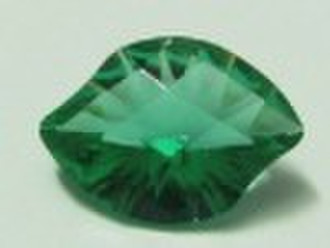 special marquise green millemium cut glass JSG-GL0