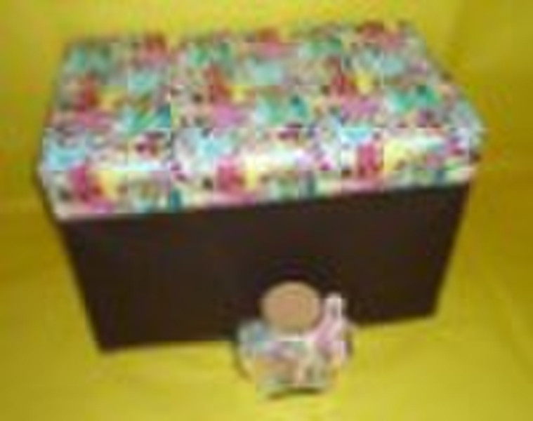 Non woven foldable storage stool&box