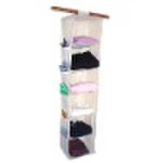 6 SHELF HANGING SWEATER CLOSET & CLOTHING ORGA