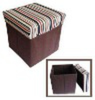 folding home storage stool