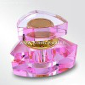 3-10MLCut Heart crystal  perfume bottle for car de