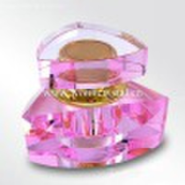 3-10MLCut Heart crystal  perfume bottle for car de