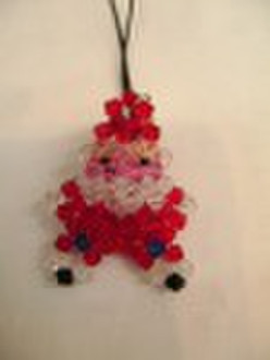 crystal santa claus TB2117/handmade christmas deco