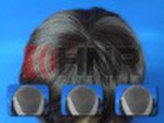 human hair toupee, hairpiece, wig,