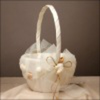 wedding flower girl basket