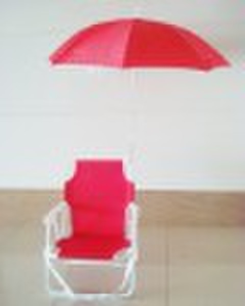 beach chair with umbrella