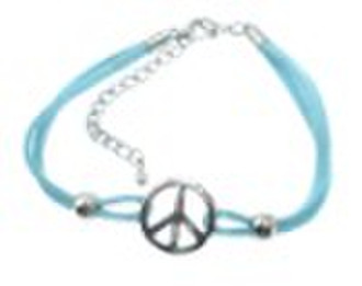 Fashion peace sign bracelet