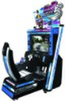 car racing game machine