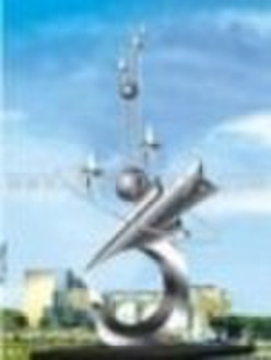 Hotel Metal Sculpture