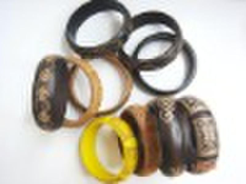 wood bangles
