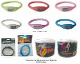 Fashion silicone bracelets watch