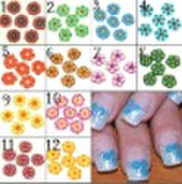polymer clay nail art picture