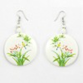 gemstone earrings with 925 silver C3100580070HCM04