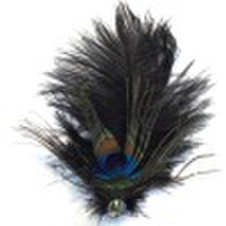 Peacock Feather Brooch