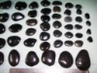 Engraved hot rocks spa stones massage stones