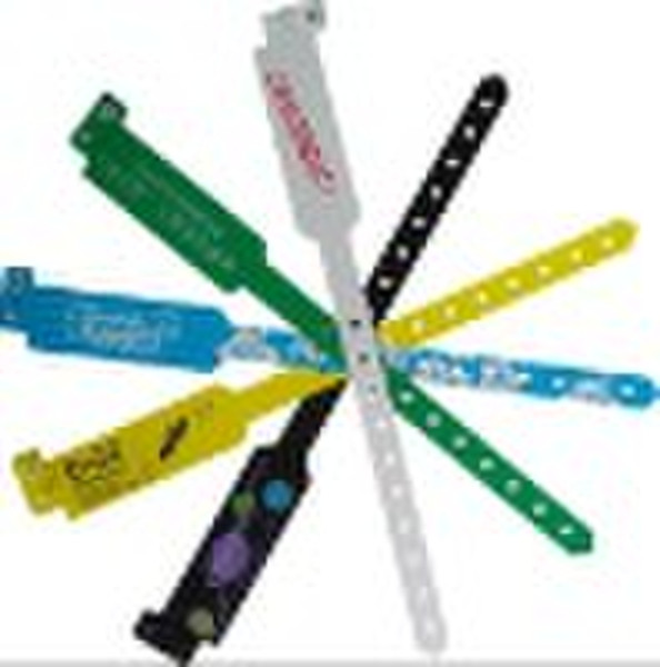 plastic id  wristbands