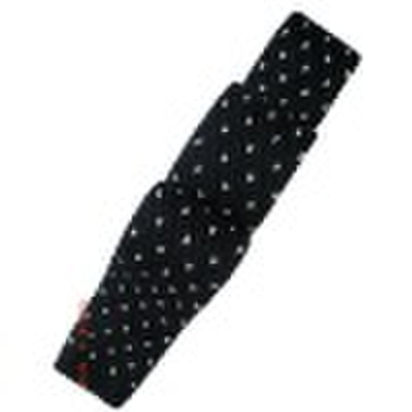 black knitted necktie