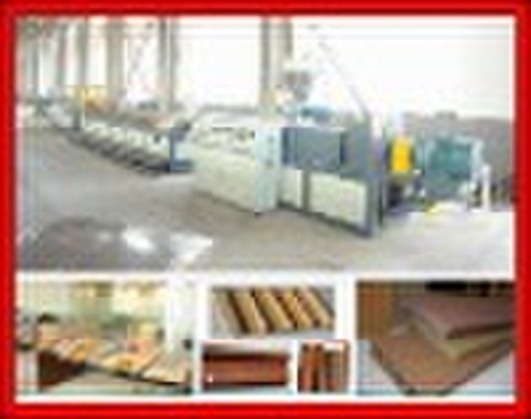 Wood and plastic Profile Extrusion Machine (deckin