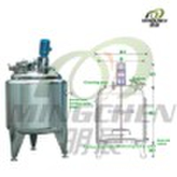 PY Series stainless steel liquid mixing tank