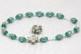 Czech rosary bracelet