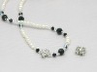 Pearl rosary bracelet