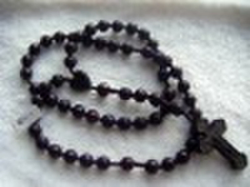 wood rosary