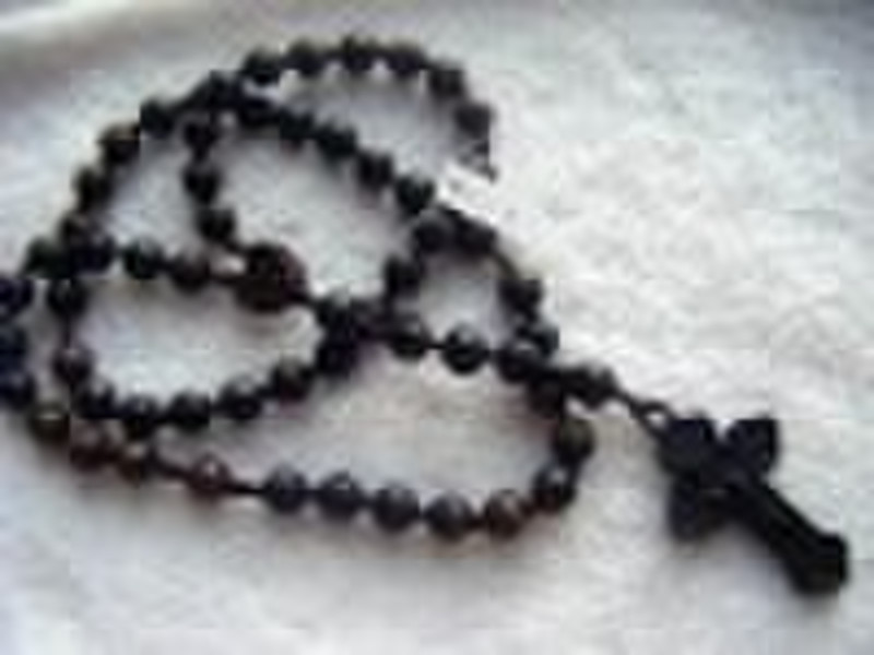 wood rosary