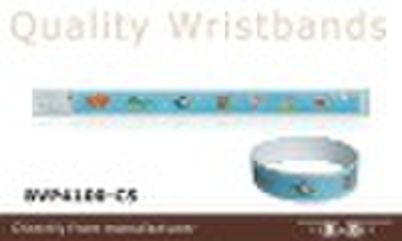 Full-Color wristbands (Tyvek Wristbands)