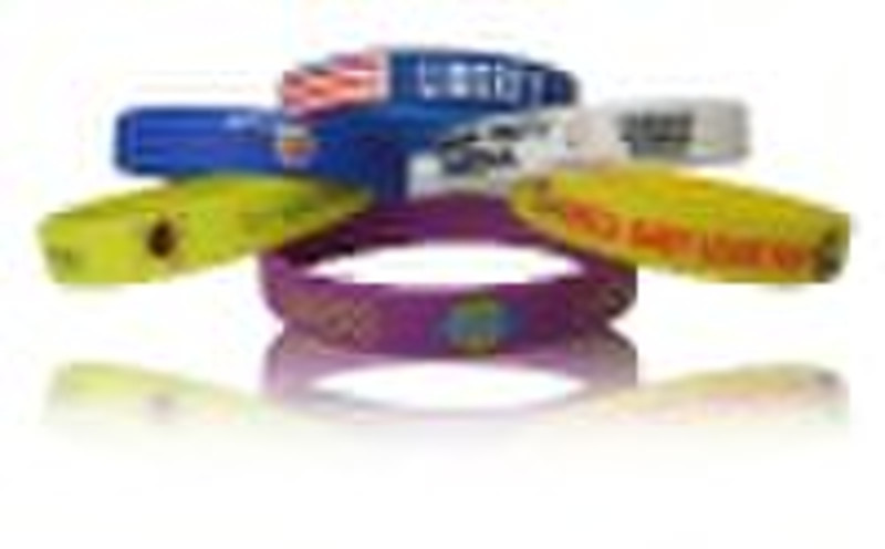 Silicone wristbands