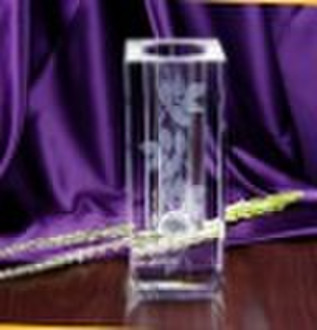 Kristall-Vase, Kristall-Blumen-Vase, Glas Blumenvase