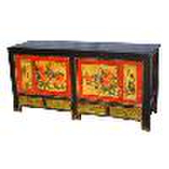 Sell Chinese Antique Painted Buffet