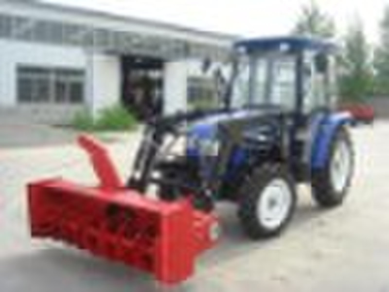 Traktor 55HP mit Schneefräse