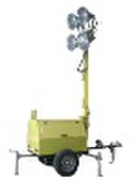 Telescopic light tower