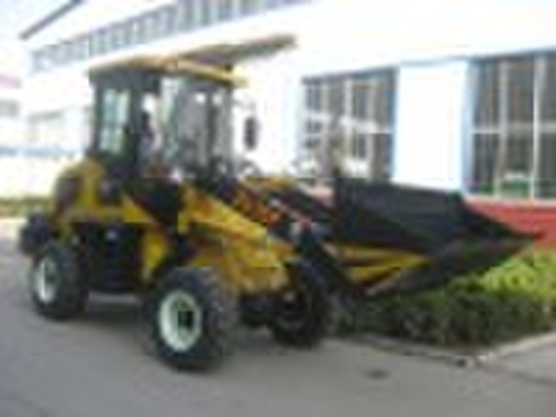 ZL12F wheel loader with pallet fork. (CE-Mark)