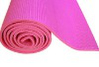聚氯乙烯的瑜珈垫，使垫是瑜伽的产品