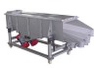 The linear vibrating screen machine