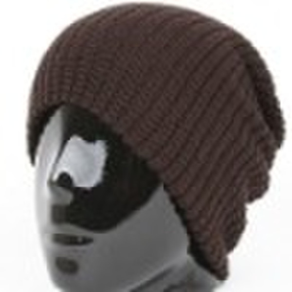 winter warm knitted beanie hat