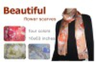 Beautiful flower scarves