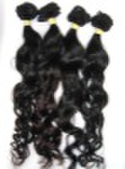 100%high quality human  remy  hair weft